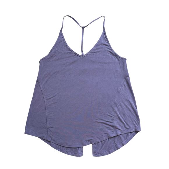 Lululemon purple sleeveless tie back spaghetti strap tank top - Picture 10 of 10